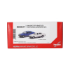 Herpa 012409-009 , Mercedes-Benz 190E labrador blue/classic white , Skala H0 1:87